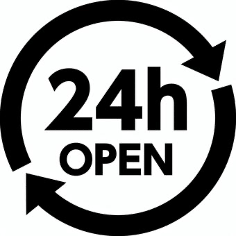 Open 24 Hours